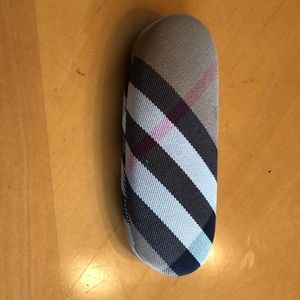 Burberry glasses case